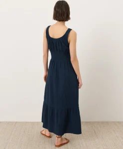 Organic Coastal Double Gauze Cami Dress
