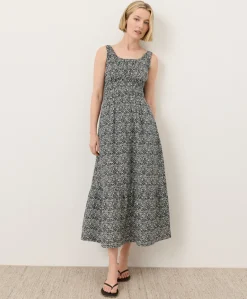 Organic Coastal Double Gauze Cami Dress