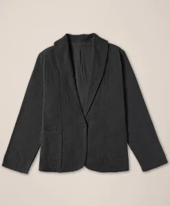 Organic Coastal Double Gauze Lined Easy Jacket