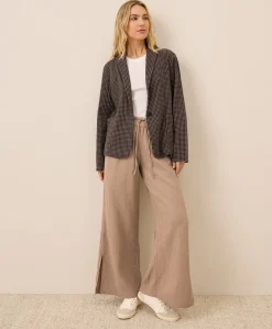 Organic Coastal Double Gauze Lined Easy Jacket