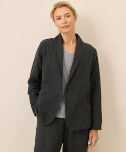 Organic Coastal Double Gauze Lined Easy Jacket