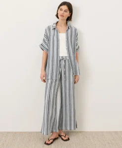 Organic Coastal Double Gauze Oversized Shirt
