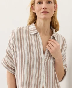 Organic Coastal Double Gauze Oversized Shirt