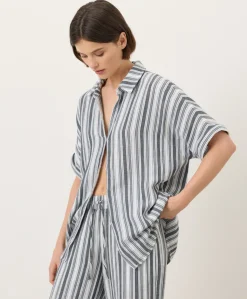 Organic Coastal Double Gauze Oversized Shirt