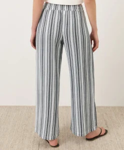Organic Coastal Double Gauze Split Hem Pant