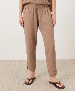 Organic Coastal Double Gauze Tapered Pull-On Pant