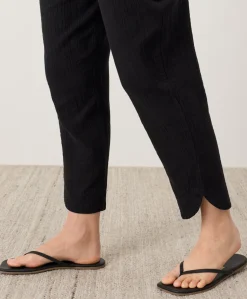 Organic Coastal Double Gauze Tapered Pull-On Pant