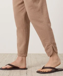 Organic Coastal Double Gauze Tapered Pull-On Pant