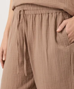 Organic Coastal Double Gauze Tapered Pull-On Pant