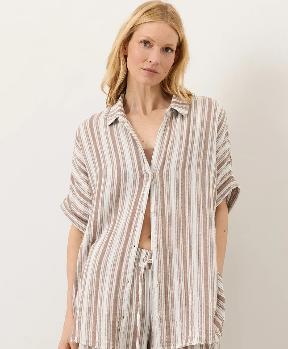 Organic Coastal Double Gauze Vacay Set