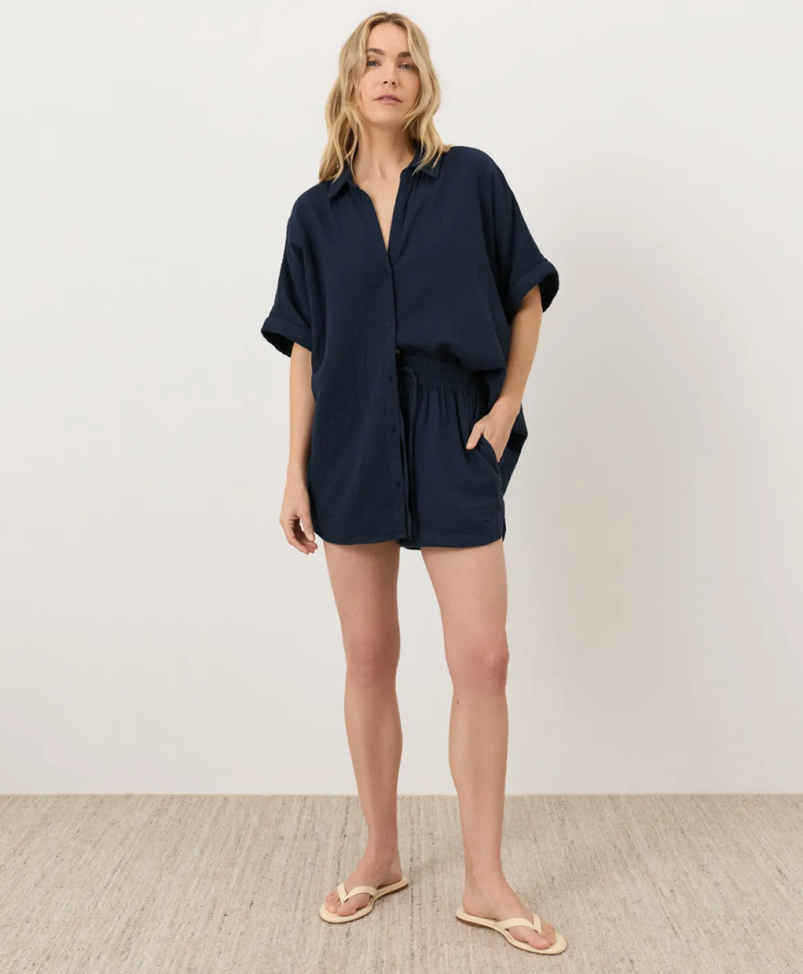 Organic Coastal Double Gauze Vacay Set