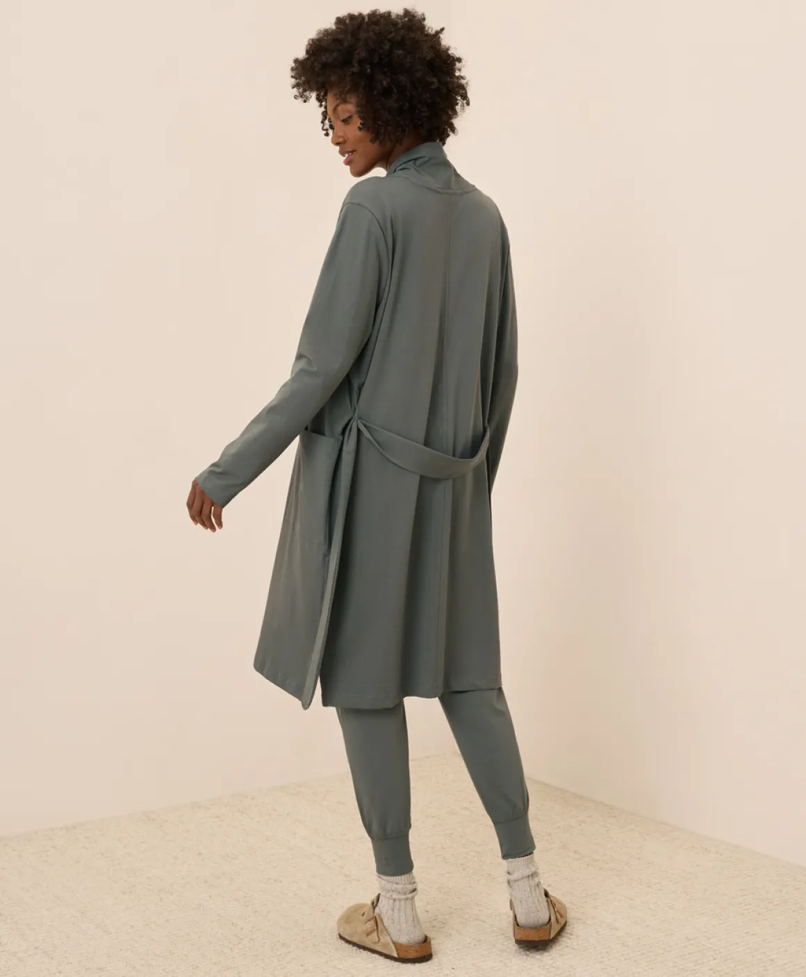 Organic Cool Stretch Lounge Duster