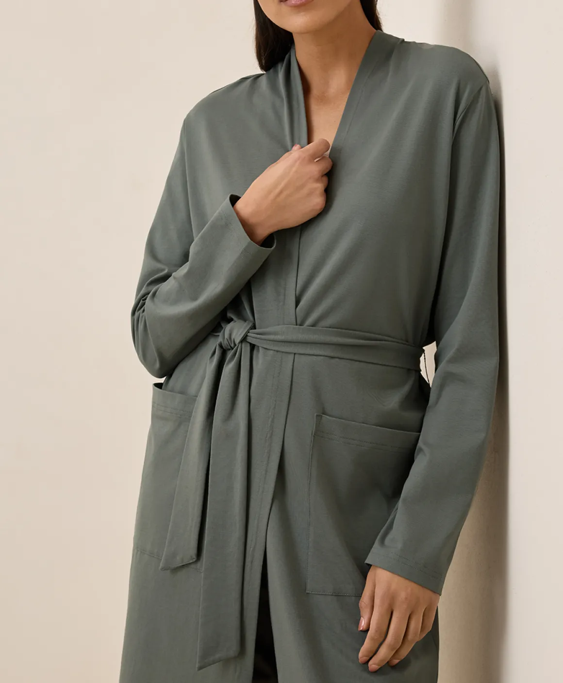 Organic Cool Stretch Lounge Duster