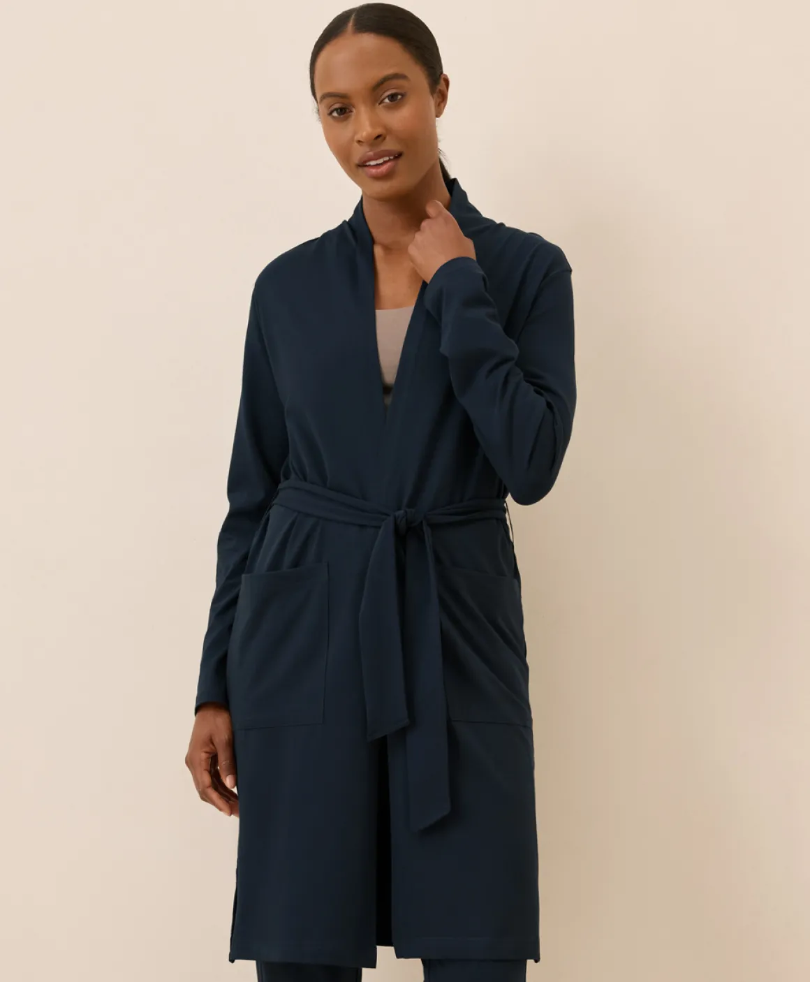 Organic Cool Stretch Lounge Duster