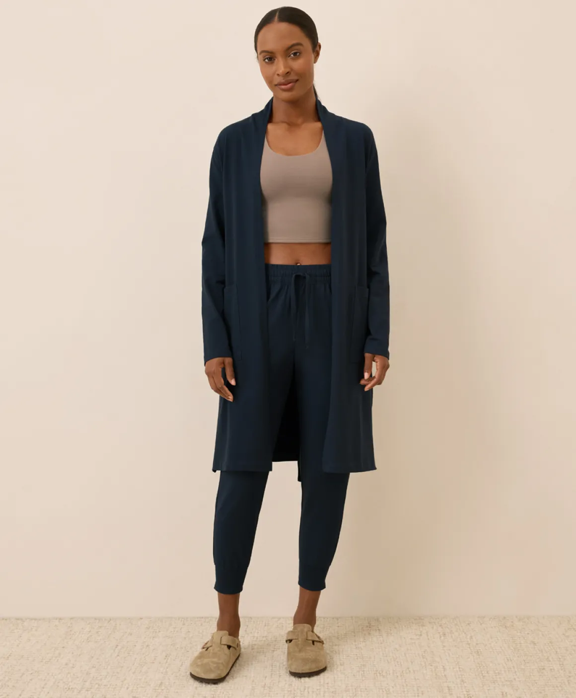 Organic Cool Stretch Lounge Duster