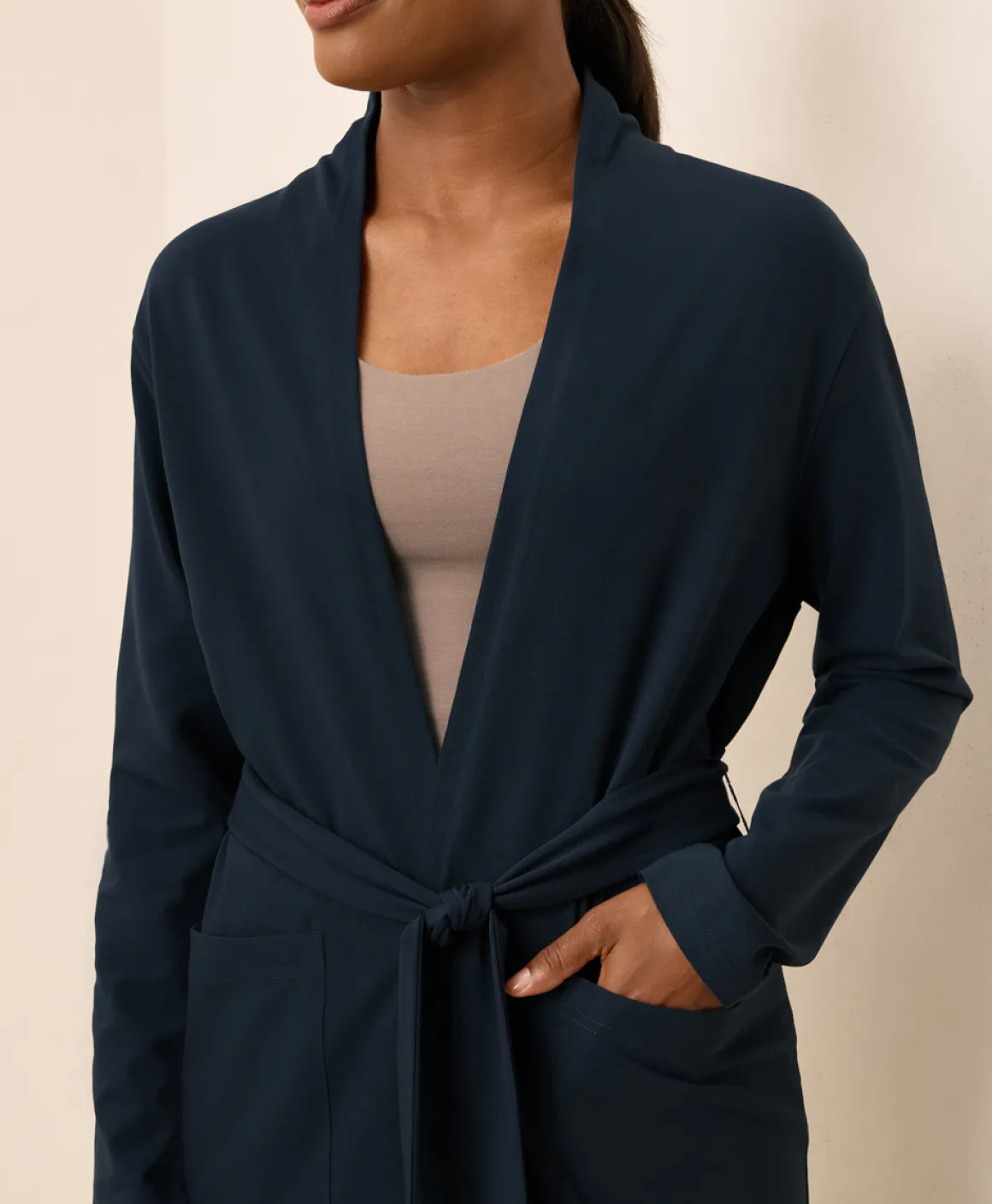 Organic Cool Stretch Lounge Duster