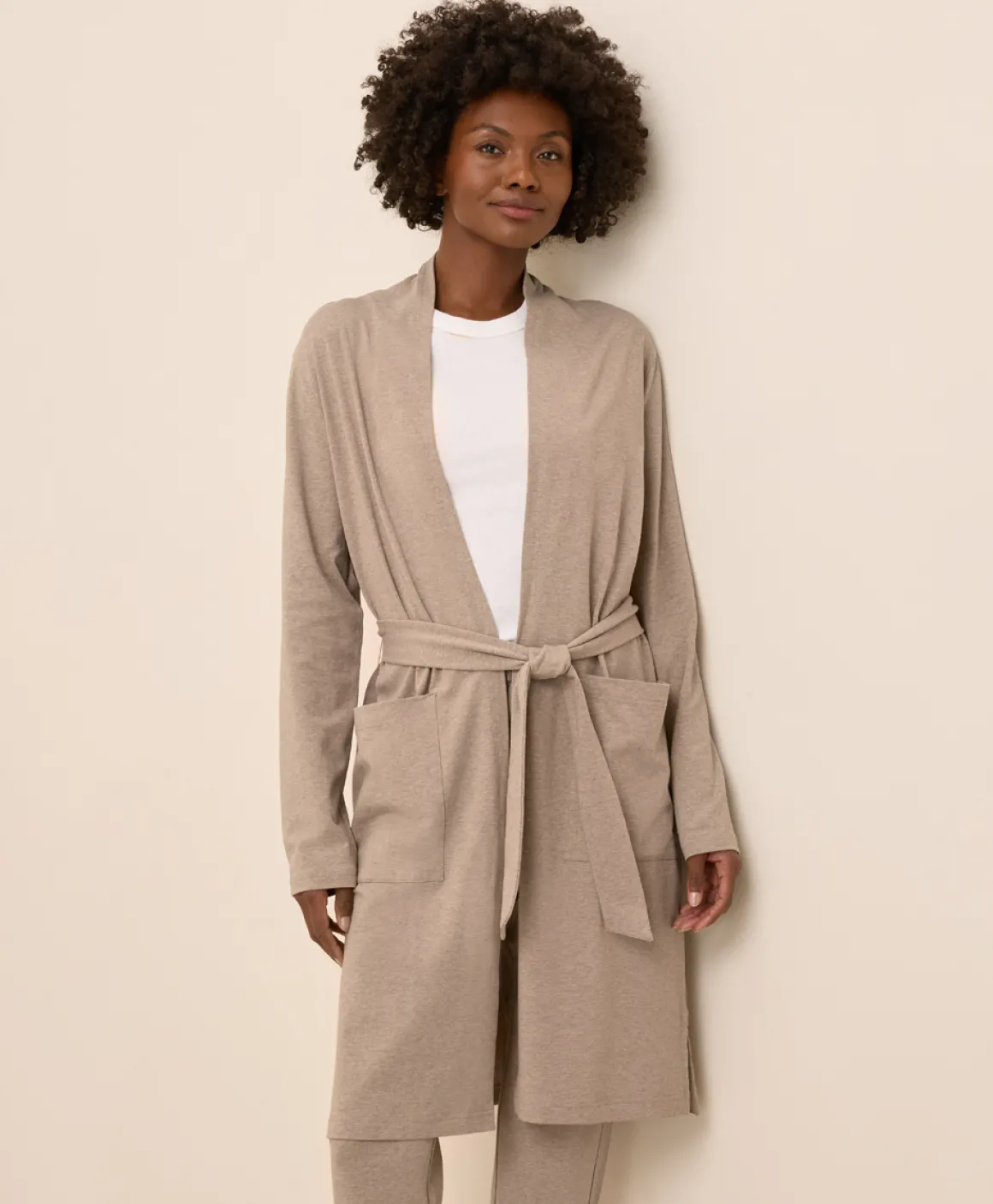 Organic Cool Stretch Lounge Duster