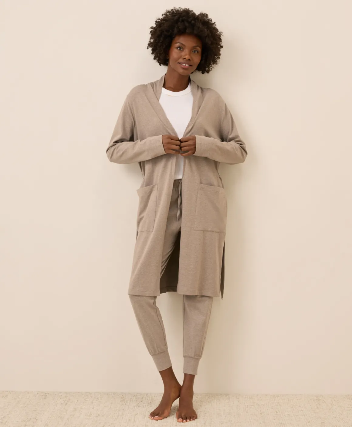 Organic Cool Stretch Lounge Duster