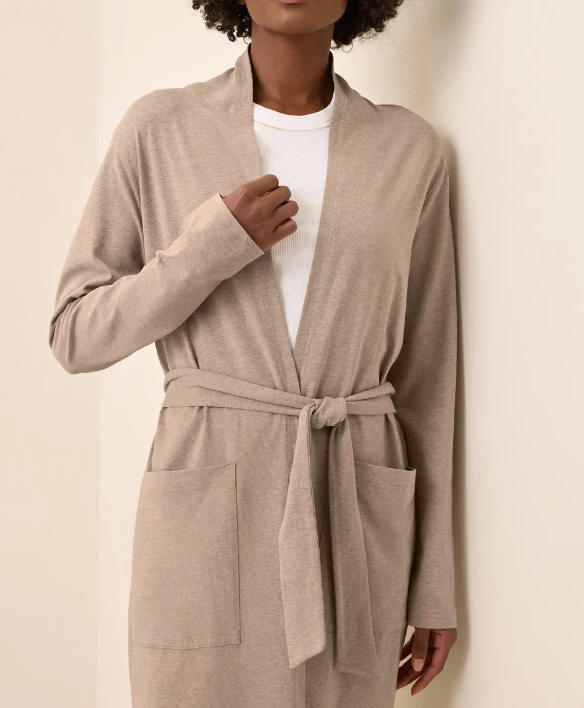 Organic Cool Stretch Lounge Duster