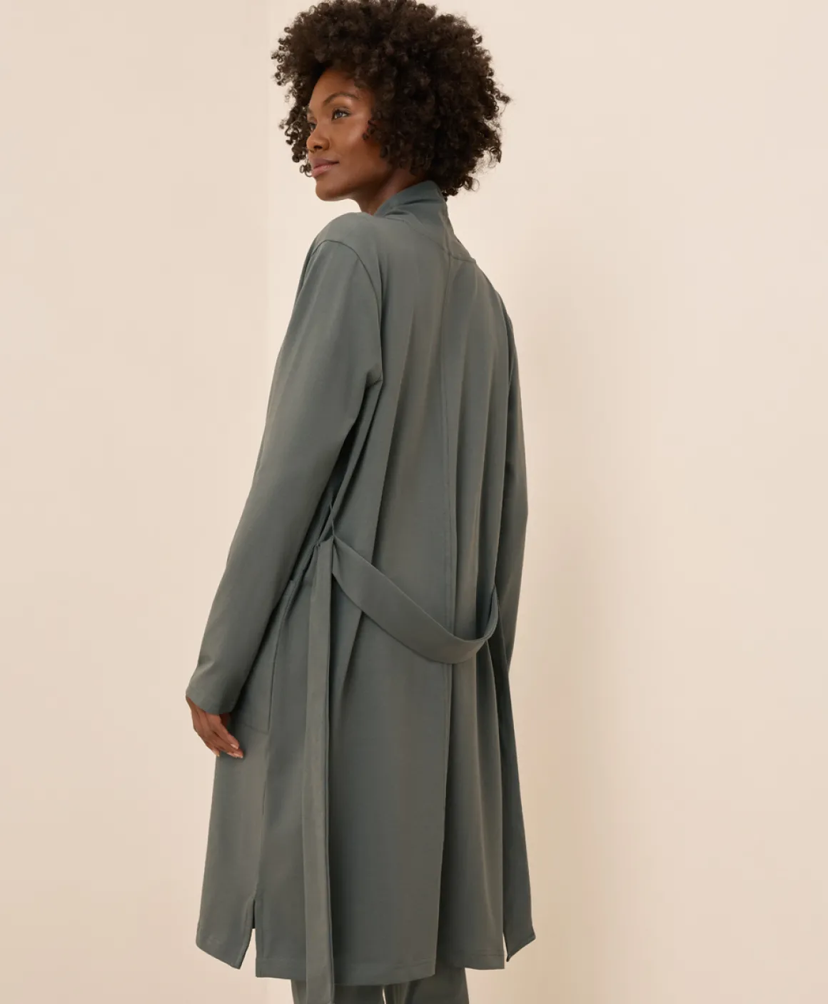 Organic Cool Stretch Lounge Duster