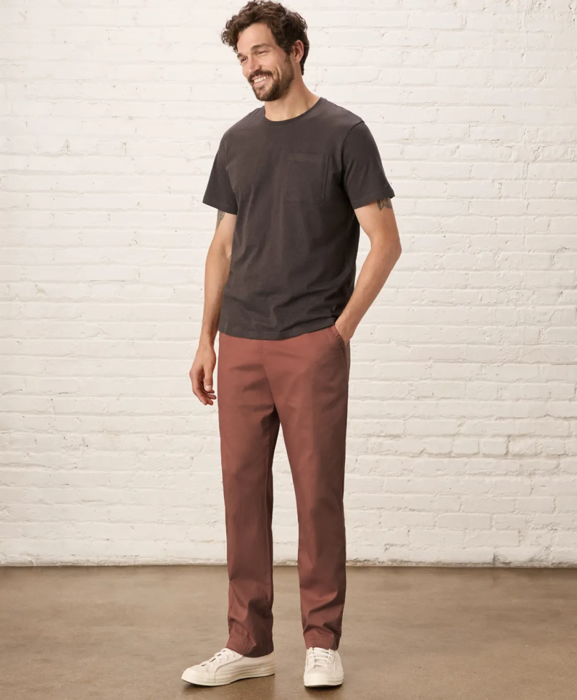 Organic Daily Twill Midweight Pant
