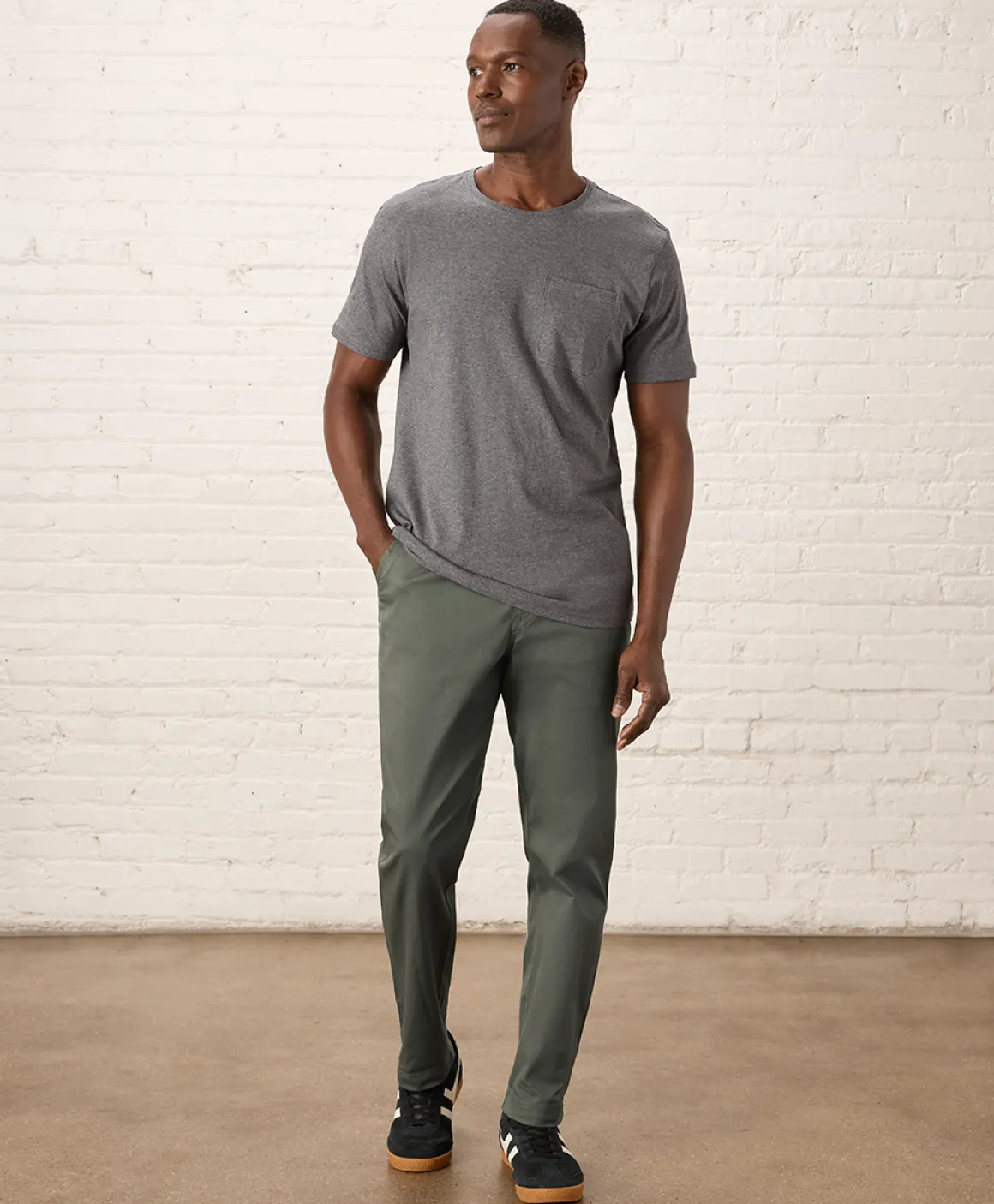 Organic Daily Twill Midweight Pant