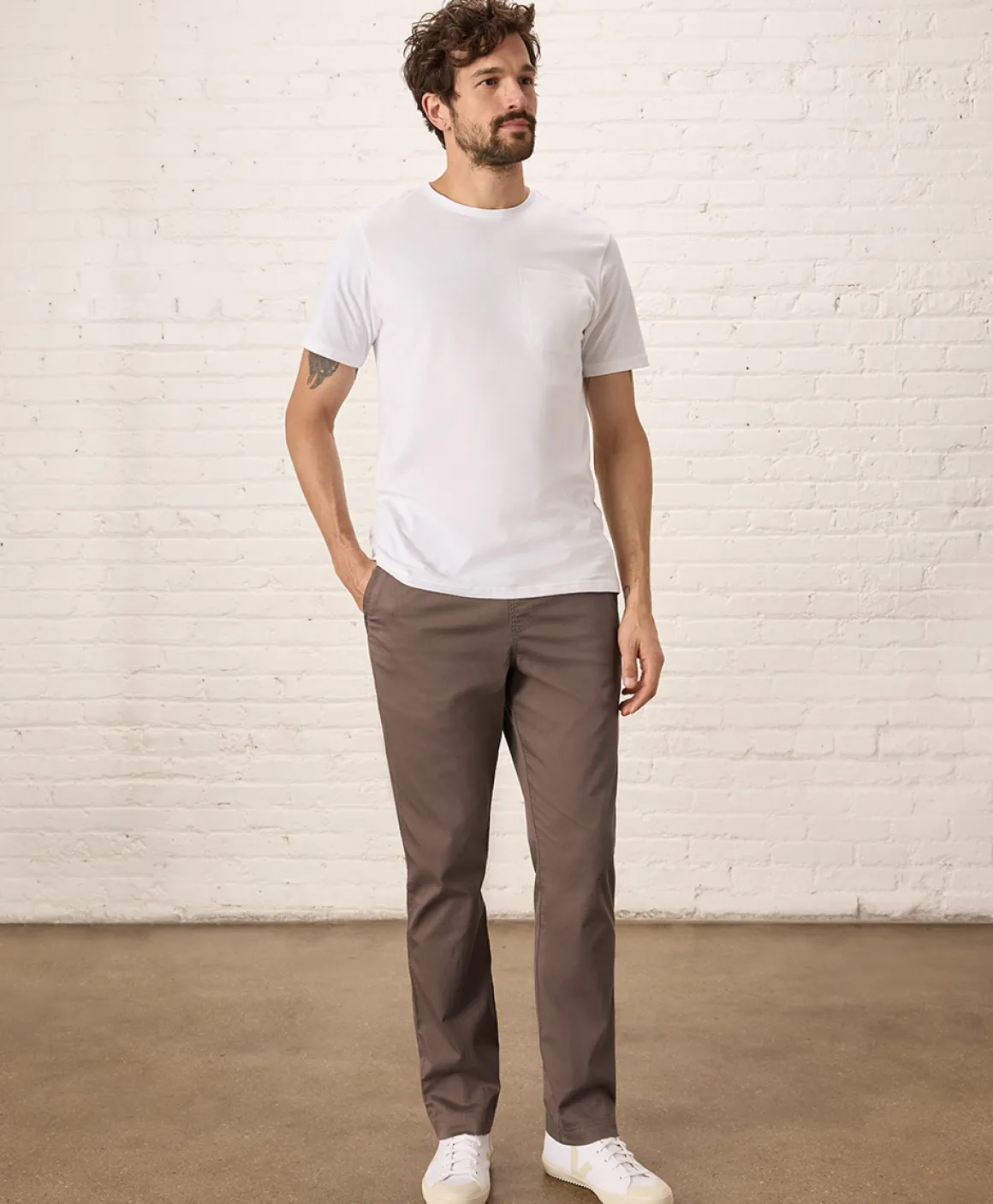 Organic Daily Twill Midweight Pant