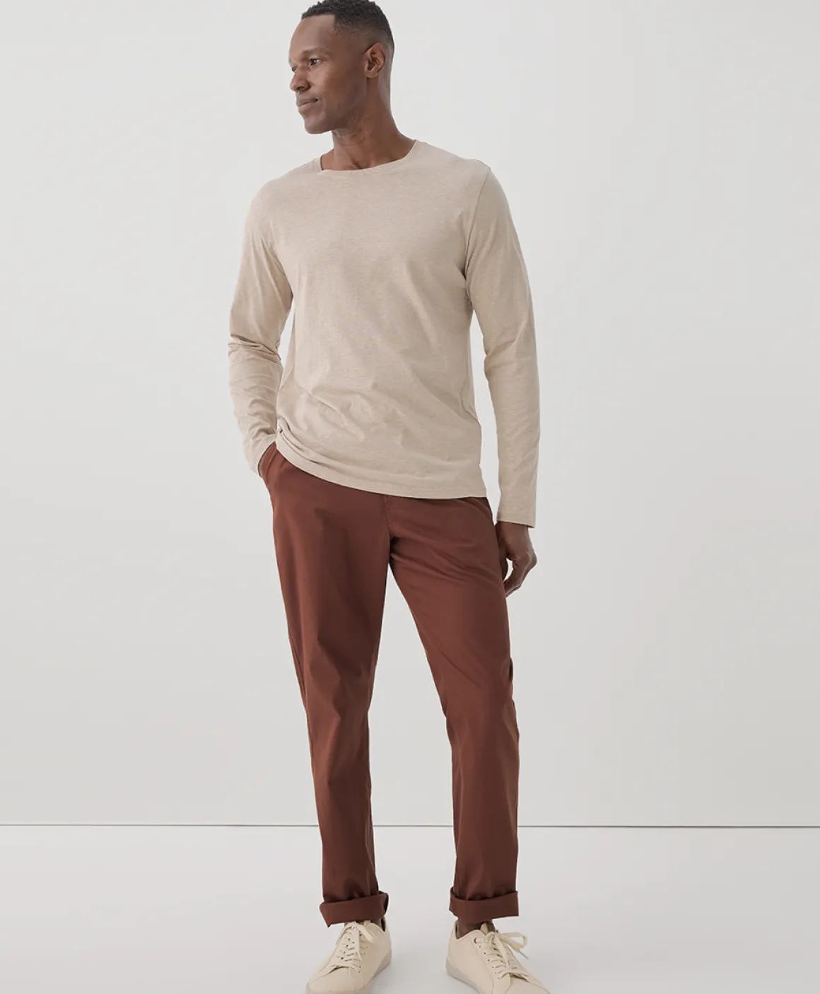 Organic Daily Twill Midweight Pant