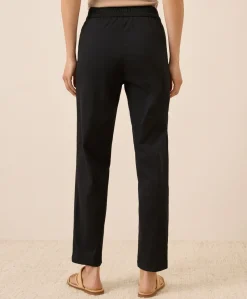 Organic Daily Twill Ultra-High Rise Tapered Pant