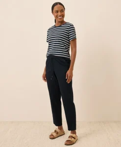 Organic Daily Twill Ultra-High Rise Tapered Pant