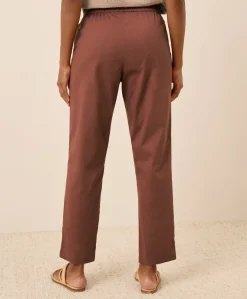 Organic Daily Twill Ultra-High Rise Tapered Pant