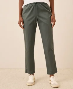 Organic Daily Twill Ultra-High Rise Tapered Pant