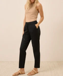 Organic Daily Twill Ultra-High Rise Tapered Pant