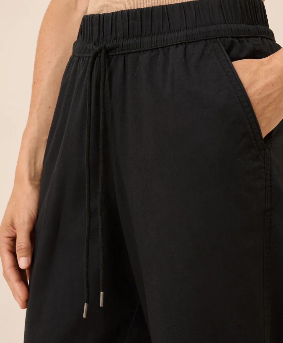 Organic Daily Twill Ultra-High Rise Tapered Pant