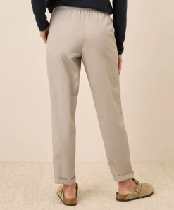 Organic Daily Twill Ultra-High Rise Tapered Pant