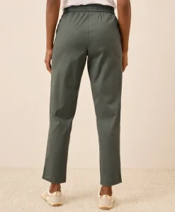 Organic Daily Twill Ultra-High Rise Tapered Pant