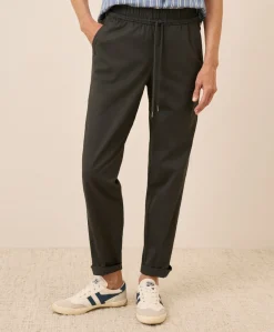 Organic Daily Twill Ultra-High Rise Tapered Pant