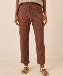 Organic Daily Twill Ultra-High Rise Tapered Pant