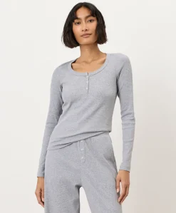 Organic Dream Rib Slim Henley