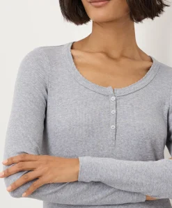 Organic Dream Rib Slim Henley