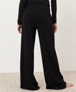 Organic Dream Rib Wide Leg Lounge Pant