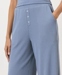 Organic Dream Rib Wide Leg Lounge Pant