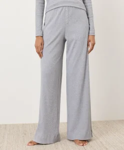 Organic Dream Rib Wide Leg Lounge Pant