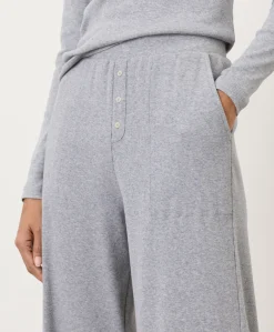 Organic Dream Rib Wide Leg Lounge Pant