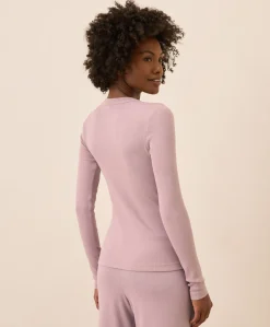 Organic Easy Rib Slim Henley