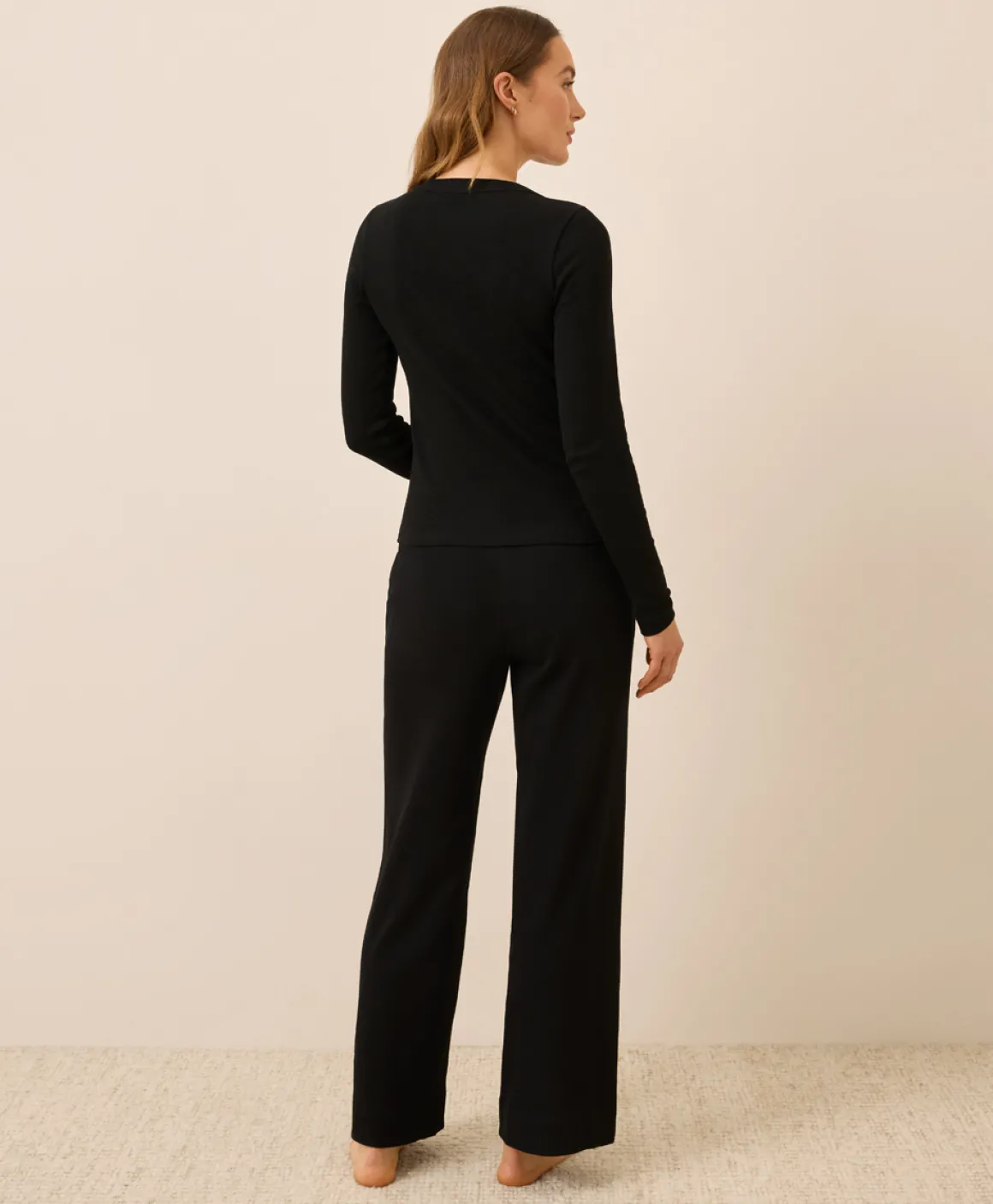 Organic Easy Rib Slim Henley