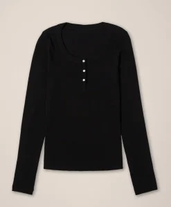 Organic Easy Rib Slim Henley