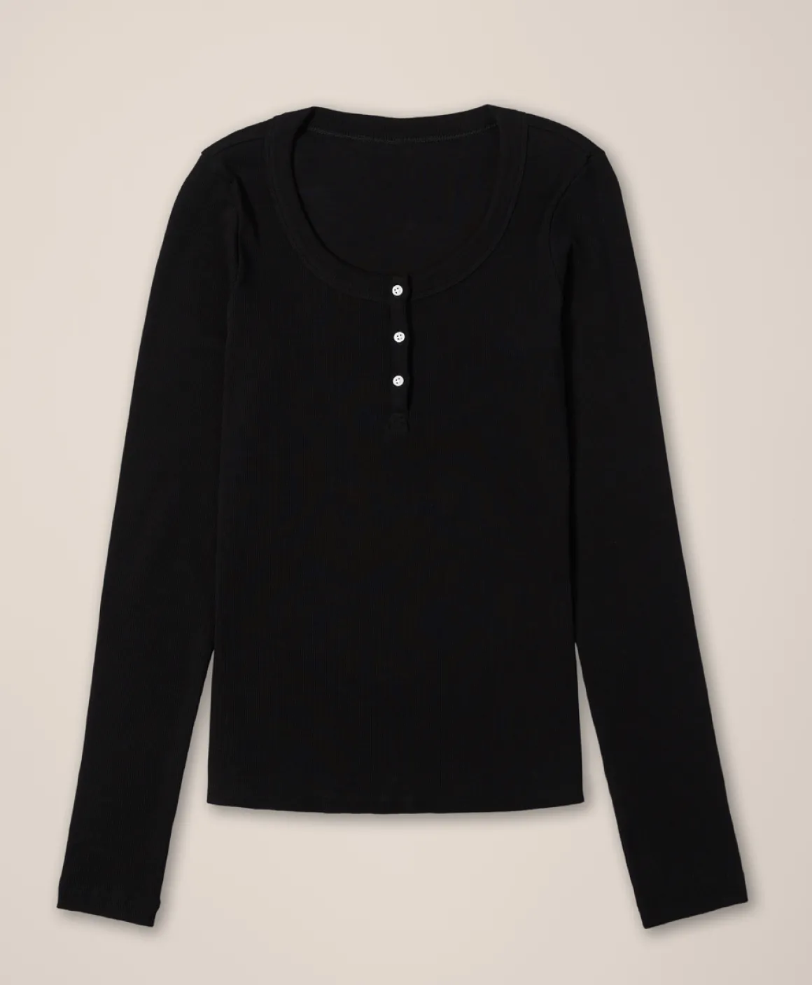 Organic Easy Rib Slim Henley