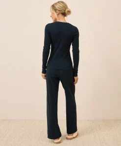 Organic Easy Rib Slim Henley
