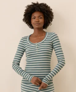 Organic Easy Rib Slim Henley